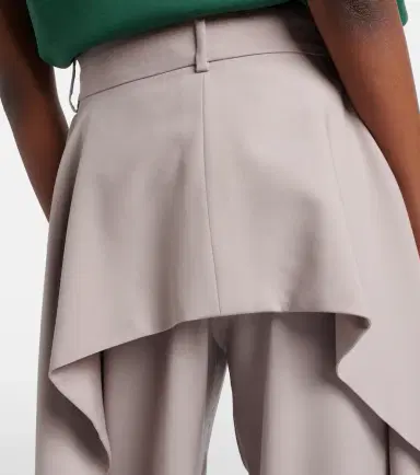 Loewe Draped wool wide-leg pants | Thumbnail 2 Loewe Draped wool wide-leg pants | Thumbnail 2