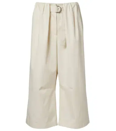 Loewe Cotton and silk gabardine culottes | Thumbnail 1 Loewe Cotton and silk gabardine culottes | Thumbnail 1