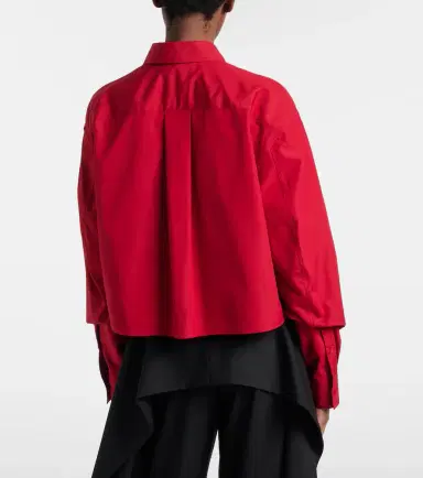 Loewe Cropped cotton shirt | Thumbnail 5 Loewe Cropped cotton shirt | Thumbnail 5