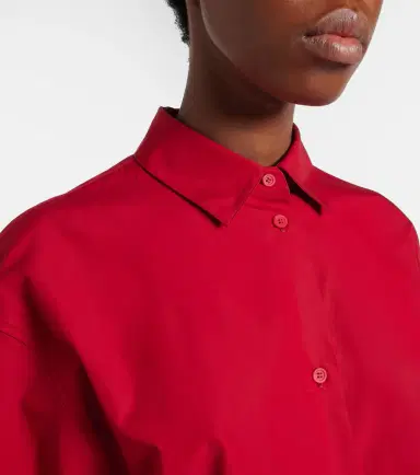 Loewe Cropped cotton shirt | Thumbnail 6 Loewe Cropped cotton shirt | Thumbnail 6