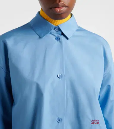 Loewe Anagram embroidered cotton shirt | Thumbnail 5 Loewe Anagram embroidered cotton shirt | Thumbnail 5