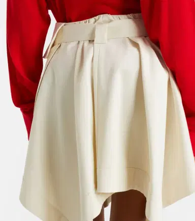 Loewe Cotton and silk gabardine miniskirt | Thumbnail 3 Loewe Cotton and silk gabardine miniskirt | Thumbnail 3