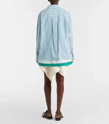 Loewe Cotton and silk gabardine miniskirt | Thumbnail 5 Loewe Cotton and silk gabardine miniskirt | Thumbnail 5