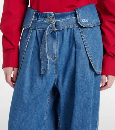 Loewe Belted wide-leg jeans | Thumbnail 5 Loewe Belted wide-leg jeans | Thumbnail 5