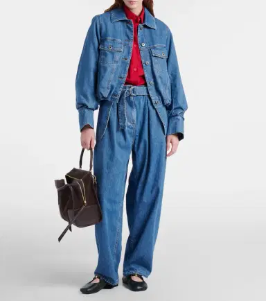 Loewe Belted wide-leg jeans | Thumbnail 7 Loewe Belted wide-leg jeans | Thumbnail 7