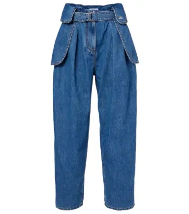 Loewe Belted wide-leg jeans | Thumbnail 1 Loewe Belted wide-leg jeans | Thumbnail 1