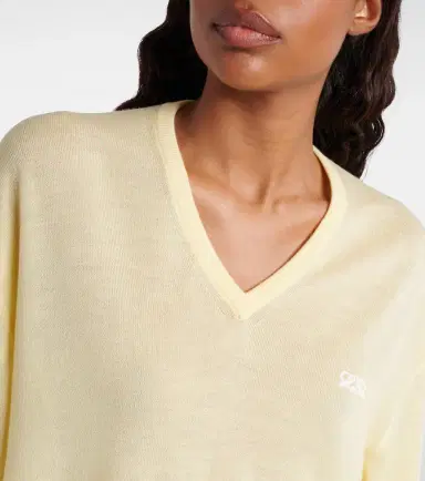 Loewe Double L asymmetric wool sweater | Thumbnail 2 Loewe Double L asymmetric wool sweater | Thumbnail 2