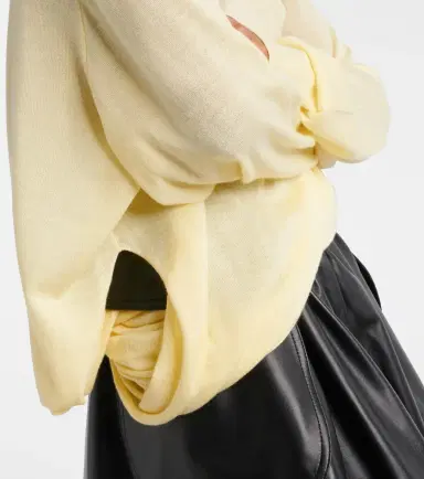 Loewe Double L asymmetric wool sweater | Thumbnail 4 Loewe Double L asymmetric wool sweater | Thumbnail 4