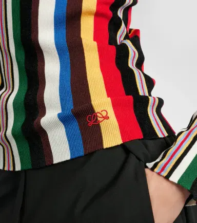 Loewe Striped half-zip sweater | Thumbnail 3 Loewe Striped half-zip sweater | Thumbnail 3