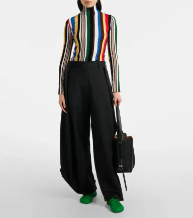 Loewe Striped half-zip sweater | Thumbnail 5 Loewe Striped half-zip sweater | Thumbnail 5