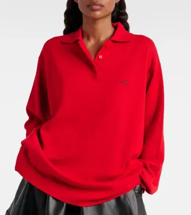 Loewe Double L cashmere-blend polo sweater | Thumbnail 3 Loewe Double L cashmere-blend polo sweater | Thumbnail 3