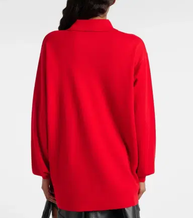 Loewe Double L cashmere-blend polo sweater | Thumbnail 4 Loewe Double L cashmere-blend polo sweater | Thumbnail 4