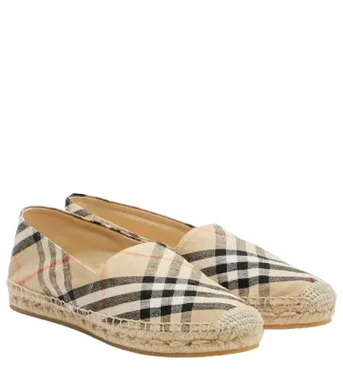 Burberry Check espadrilles | Thumbnail 1 Burberry Check espadrilles | Thumbnail 1