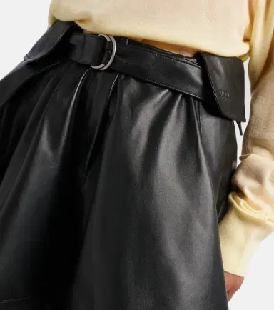 Loewe Double L belted leather miniskirt | Thumbnail 6 Loewe Double L belted leather miniskirt | Thumbnail 6