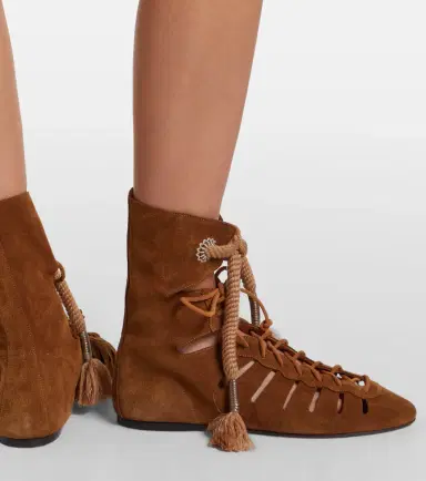 Isabel Marant Liade suede lace-up ankle boots | Thumbnail 5 Isabel Marant Liade suede lace-up ankle boots | Thumbnail 5