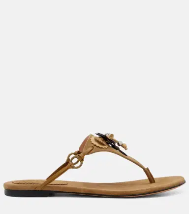 Isabel Marant Elato suede thong sandals | Thumbnail 4 Isabel Marant Elato suede thong sandals | Thumbnail 4