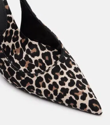 Paris Texas Lidia leopard-print canvas slingback pumps | Thumbnail 4 Paris Texas Lidia leopard-print canvas slingback pumps | Thumbnail 4