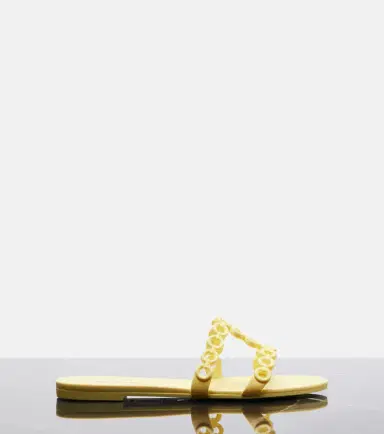 Aquazzura Infinity Chain Jelly slides | Thumbnail 2 Aquazzura Infinity Chain Jelly slides | Thumbnail 2