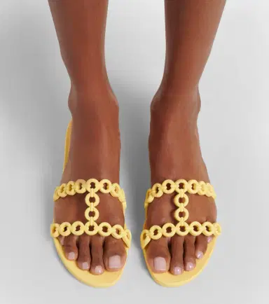 Aquazzura Infinity Chain Jelly slides | Thumbnail 6 Aquazzura Infinity Chain Jelly slides | Thumbnail 6