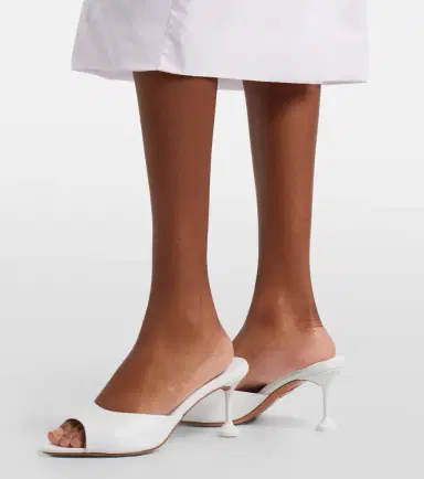 Aquazzura Bisous leather mules | Thumbnail 6 Aquazzura Bisous leather mules | Thumbnail 6