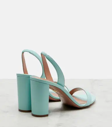 Aquazzura Leather slingback sandals | Thumbnail 3 Aquazzura Leather slingback sandals | Thumbnail 3