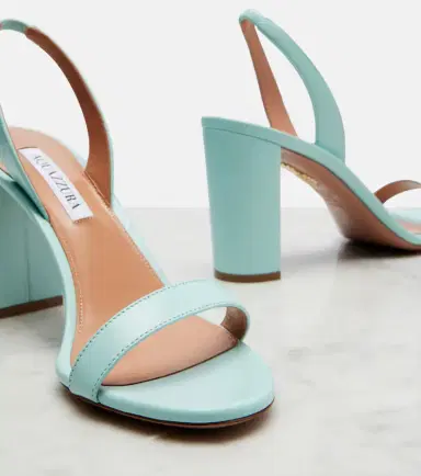 Aquazzura Leather slingback sandals | Thumbnail 4 Aquazzura Leather slingback sandals | Thumbnail 4