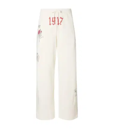 Balenciaga Printed cotton fleece sweatpants | Thumbnail 1 Balenciaga Printed cotton fleece sweatpants | Thumbnail 1