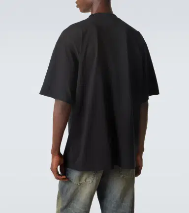 Balenciaga Printed cotton jersey T-shirt | Thumbnail 4 Balenciaga Printed cotton jersey T-shirt | Thumbnail 4