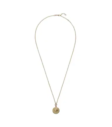 Foundrae Strength 18kt gold pendant necklace with diamond | Thumbnail 1 Foundrae Strength 18kt gold pendant necklace with diamond | Thumbnail 1
