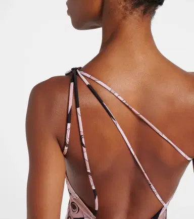 Pucci Occhi one-shoulder swimsuit | Thumbnail 2 Pucci Occhi one-shoulder swimsuit | Thumbnail 2