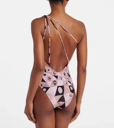 Pucci Occhi one-shoulder swimsuit | Thumbnail 3 Pucci Occhi one-shoulder swimsuit | Thumbnail 3