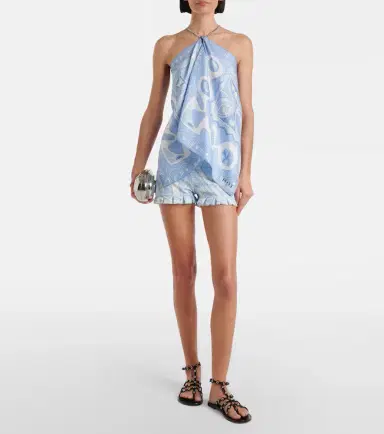 PUCCI Manuba ruffled jersey shorts | Thumbnail 4 PUCCI Manuba ruffled jersey shorts | Thumbnail 4