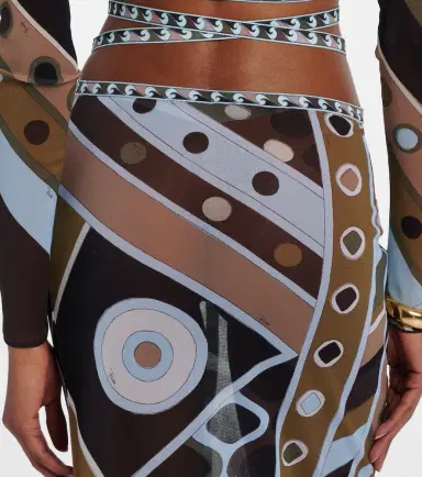 Pucci Vivara tulle maxi skirt | Thumbnail 3 Pucci Vivara tulle maxi skirt | Thumbnail 3