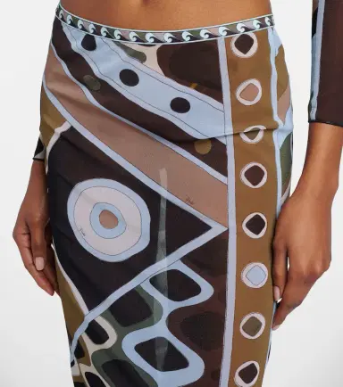 Pucci Vivara tulle maxi skirt | Thumbnail 4 Pucci Vivara tulle maxi skirt | Thumbnail 4