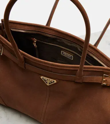 Prada Bonnie Large leather shoulder bag | Thumbnail 3 Prada Bonnie Large leather shoulder bag | Thumbnail 3