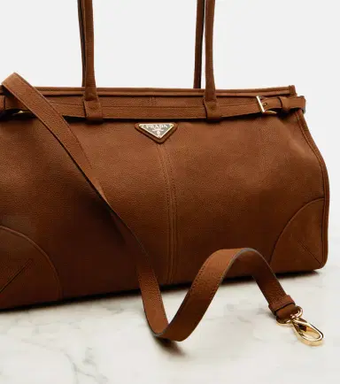 Prada Bonnie Large leather shoulder bag | Thumbnail 4 Prada Bonnie Large leather shoulder bag | Thumbnail 4