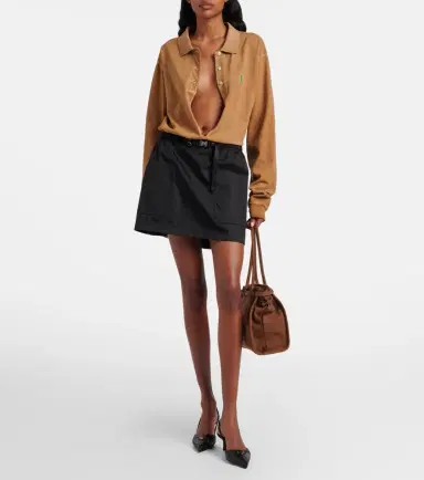 Prada Bonnie Large leather shoulder bag | Thumbnail 5 Prada Bonnie Large leather shoulder bag | Thumbnail 5