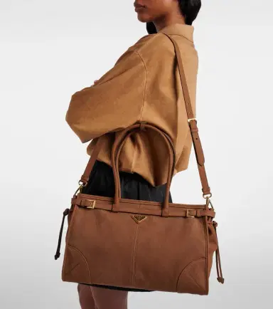 Prada Bonnie Large leather shoulder bag | Thumbnail 8 Prada Bonnie Large leather shoulder bag | Thumbnail 8