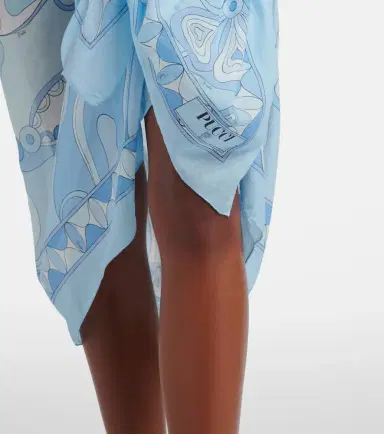 Pucci Orchidee cotton beach cover-up | Thumbnail 4 Pucci Orchidee cotton beach cover-up | Thumbnail 4
