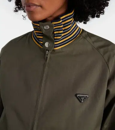 Prada Poplin jacket | Thumbnail 6 Prada Poplin jacket | Thumbnail 6