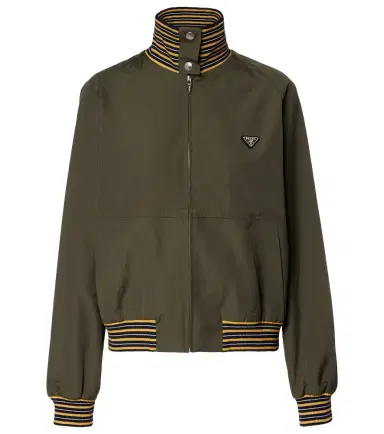 Prada Poplin jacket | Thumbnail 1 Prada Poplin jacket | Thumbnail 1