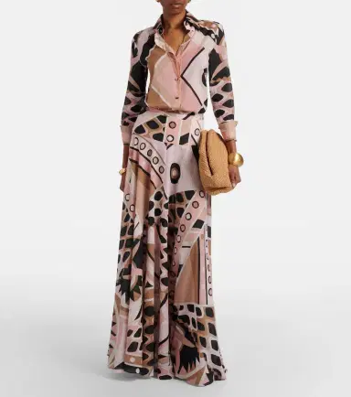 Pucci Vivara cotton muslin maxi skirt | Thumbnail 5 Pucci Vivara cotton muslin maxi skirt | Thumbnail 5
