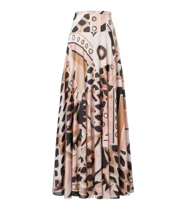 Pucci Vivara cotton muslin maxi skirt | Thumbnail 1 Pucci Vivara cotton muslin maxi skirt | Thumbnail 1