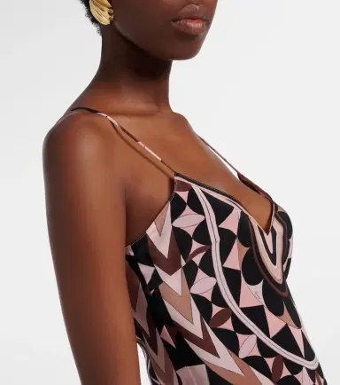 Pucci Manuba silk crêpe de chine gown | Thumbnail 4 Pucci Manuba silk crêpe de chine gown | Thumbnail 4