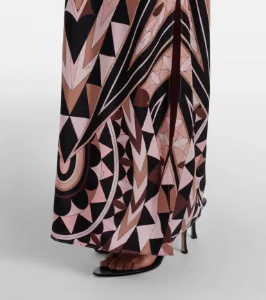 Pucci Manuba silk crêpe de chine gown | Thumbnail 5 Pucci Manuba silk crêpe de chine gown | Thumbnail 5