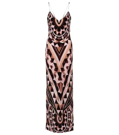 Pucci Manuba silk crêpe de chine gown | Thumbnail 1 Pucci Manuba silk crêpe de chine gown | Thumbnail 1
