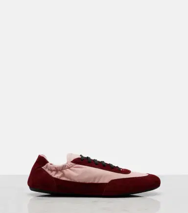 Prada Collapse Re-Nylon and suede sneakers | Thumbnail 3 Prada Collapse Re-Nylon and suede sneakers | Thumbnail 3