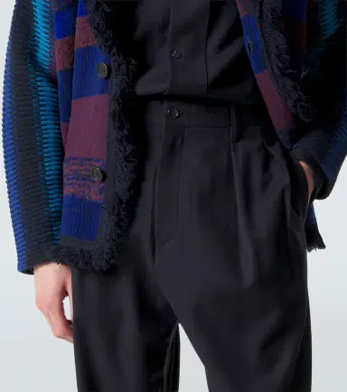 Giorgio Armani x Alanui wool straight pants | Thumbnail 4 Giorgio Armani x Alanui wool straight pants | Thumbnail 4