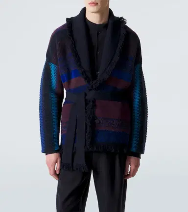 Giorgio Armani x Alanui cashmere-blend cardigan | Thumbnail 2 Giorgio Armani x Alanui cashmere-blend cardigan | Thumbnail 2
