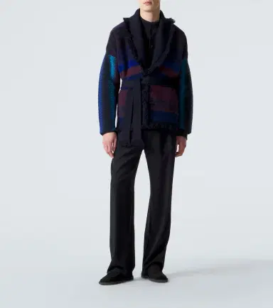 Giorgio Armani x Alanui cashmere-blend cardigan | Thumbnail 6 Giorgio Armani x Alanui cashmere-blend cardigan | Thumbnail 6